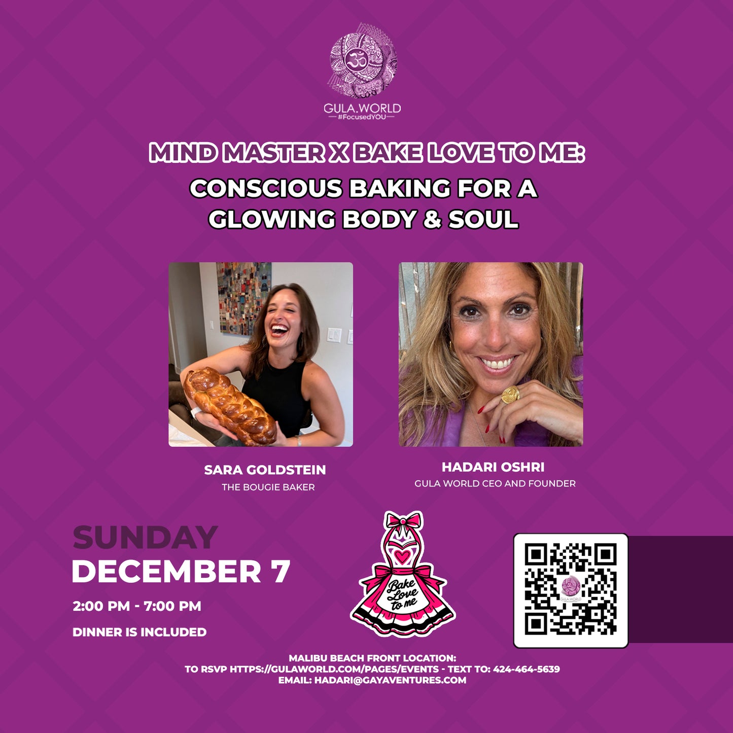 Mind Master x Bake Love to Me: Conscious Baking for a Glowing Body & Soul